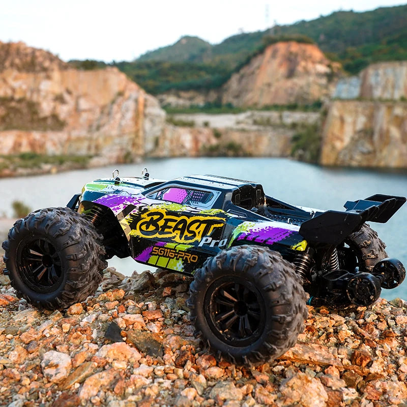 SG116MAX 80KM/H High Speed RC Car Brushless 4WD Off-Road Drift Remote Control Car 1:16 Professional Racing Cars