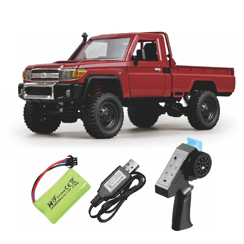 MN82 Pro Remote Controlled Climbing Off-road Vehicle 1:12 Full scale 4WD For Toyota LC79 Simulation RC Model Toy Rc Car