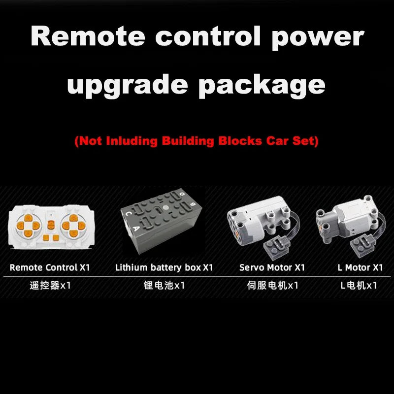 High-tech Building Blocks F1 Formula 1 Remote Control Super Racing Car Moc Bricks RC Technical Model Toy