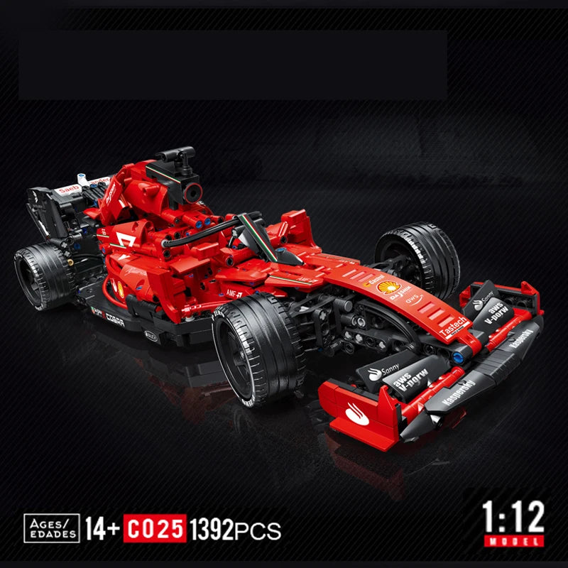 High-tech Building Blocks F1 Formula 1 Remote Control Super Racing Car Moc Bricks RC Technical Model Toy