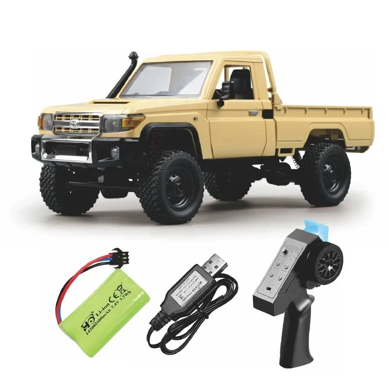 MN82 Pro Remote Controlled Climbing Off-road Vehicle 1:12 Full scale 4WD For Toyota LC79 Simulation RC Model Toy Rc Car