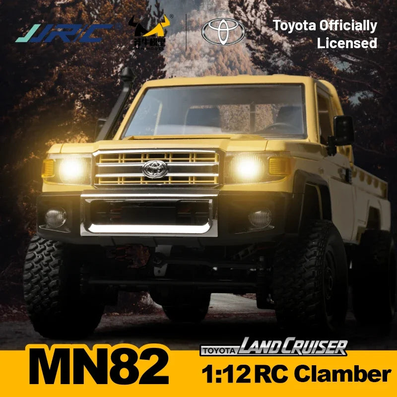 MN82 Pro Remote Controlled Climbing Off-road Vehicle 1:12 Full scale 4WD For Toyota LC79 Simulation RC Model Toy Rc Car