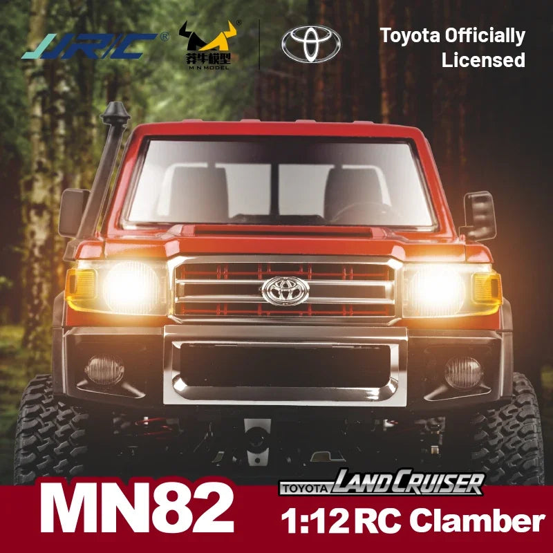 MN82 Pro Remote Controlled Climbing Off-road Vehicle 1:12 Full scale 4WD For Toyota LC79 Simulation RC Model Toy Rc Car